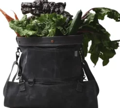 Barebones Gathering Bag puutarhalaukku, tummanharmaa