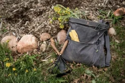 Barebones Gathering Bag puutarhalaukku, tummanharmaa
