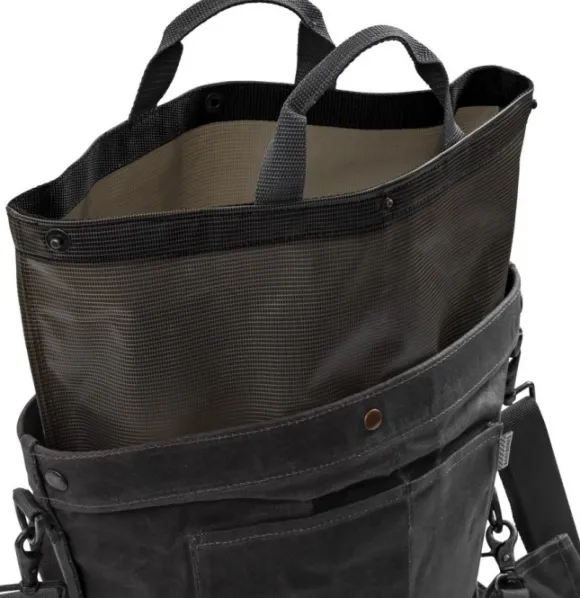 Barebones Gathering Bag puutarhalaukku, tummanharmaa