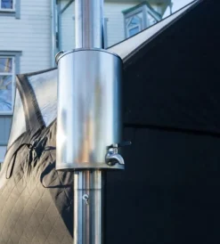 Bast Sauna Björk Delux Bastutält & Kamin 8-10 p