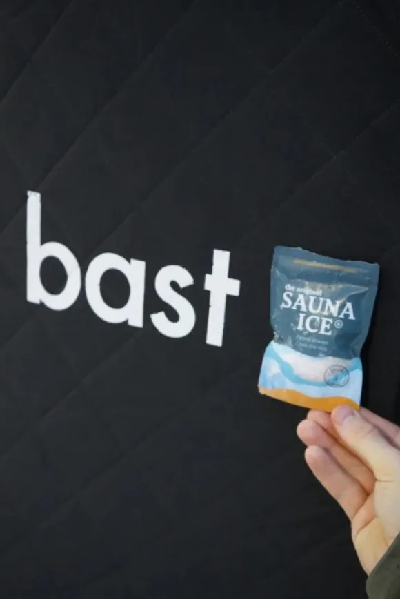 Bast Sauna Björk Delux Bastutält & Kamin 8-10 p