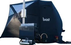 Bast Sauna Näver Plus Bastutält & Kamin 4-6 p