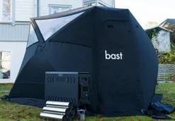 Bast Sauna saunateltta, Black