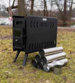 Bast Sauna saunateltta, Black