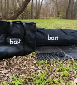 Bast Sauna saunateltta, Black