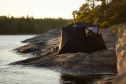 Bast Sauna saunateltta, Black