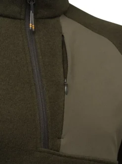 Beretta Abisko Half Zip Fleece fleecetakki, Green Moss