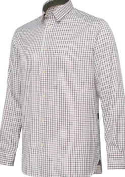 Beretta Charlow LS Shirt paita, Ivory & Blue Check