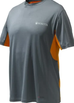 Beretta Flash Tech t-paita, harmaa/oranssi