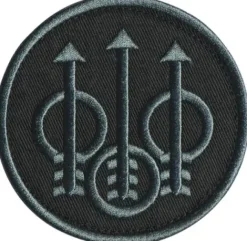 Beretta Unisex Trident Velcro Patch Black