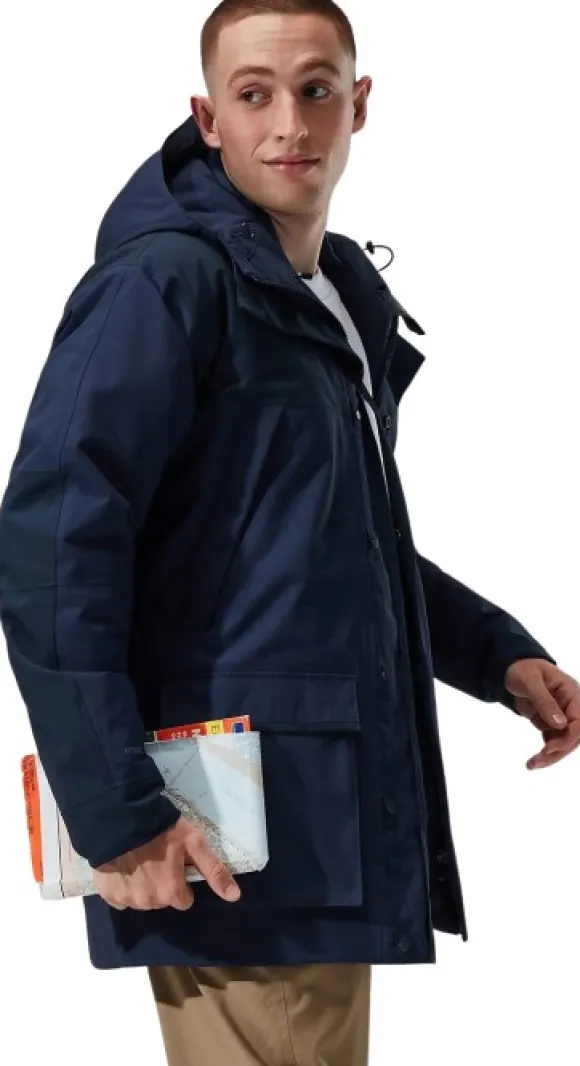 Berghaus Breccan Insulated Parka takki, tummansininen