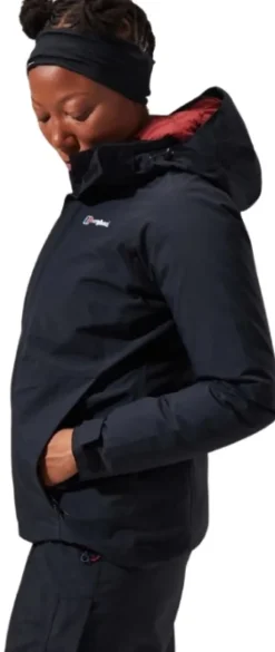 Berghaus Hillwalker InterActive naisten kuoritakki, musta