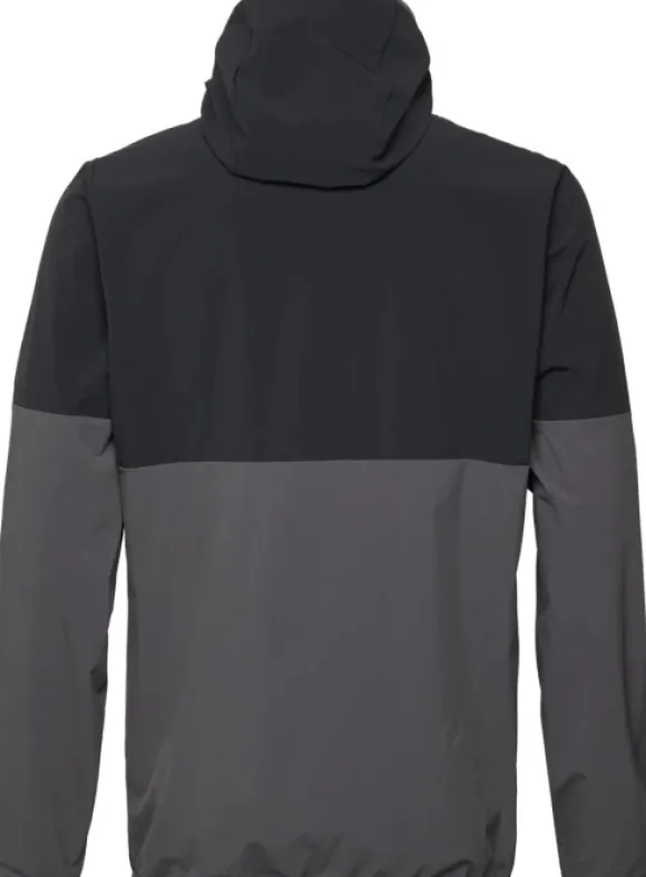 Berghaus Ms Wandermoor Wind Smock Jet Black/Grey Pinstripe