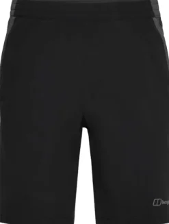 Berghaus Ms Wandermoor Wind Short Jet Black/Grey Pinstripe