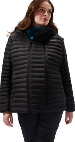 Berghaus Nula Maternity 2 In 1 Hooded äitiystakki, musta