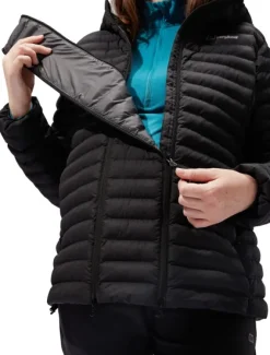 Berghaus Nula Maternity 2 In 1 Hooded äitiystakki, musta