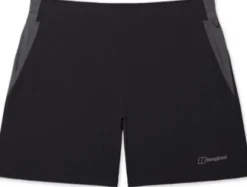 Berghaus Ws Wandermoor Wind Short Jet Black/Grey Pinstripe