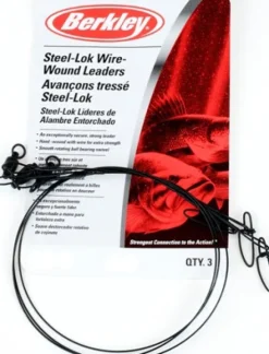 Berkley Mc Mahon teräsperuke viehelukolla, 3 kpl 9In