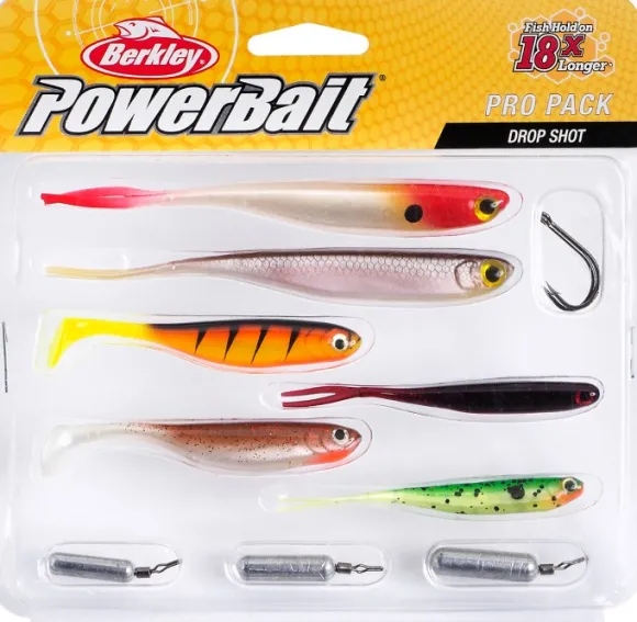 Berkley Powerbait Pro Pack Drop Shot -syöttisetti