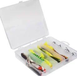 Berkley Pulse Shad Box 8 cm heittojigit 16 kpl, sis. jigipäät