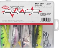 Berkley Pulse Shad Box 11 cm heittojigit, sis. jigipäät