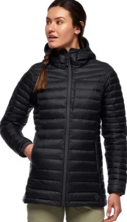 Black Diamond Access Down Parka naisten untuvatakki, musta