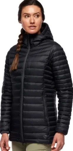 Black Diamond Access Down Parka naisten untuvatakki, musta