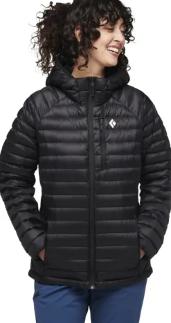 Black Diamond Approach Down Hoody naisten untuvatakki, Black