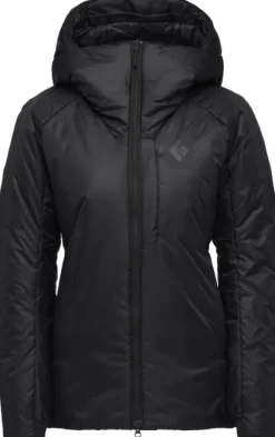 Black Diamond Belay Parka naisten talvitakki, musta