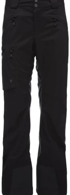 Black Diamond Boundary Line naisten lasketteluhousut, musta