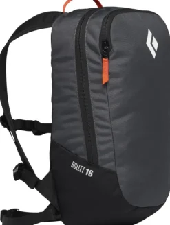 Black Diamond Bullet reppu, tummanharmaa, 16 L