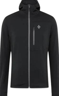 Black Diamond Coefficient Hoody välikerros, Black