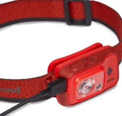 Black Diamond Cosmo 350-R Headlamp vedenkestävä otsalamppu, punainen