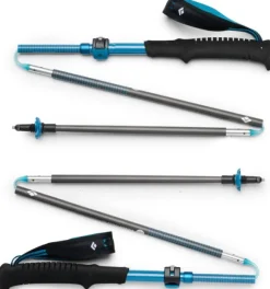 Black Diamond Distance Carbon FLZ Poles Desert Sky