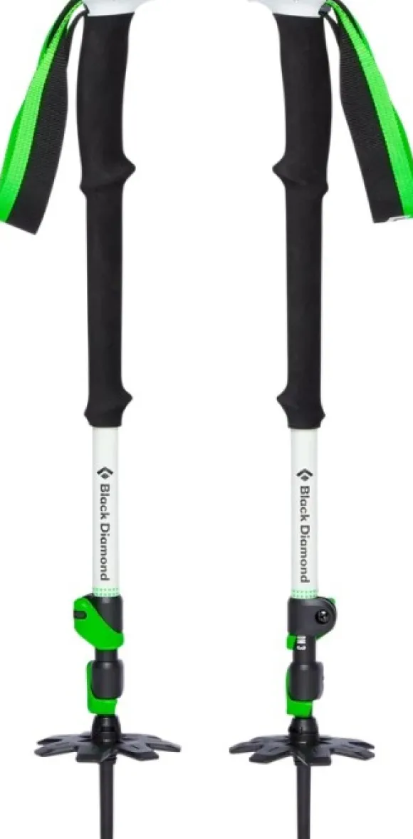 Black Diamond Expedition 3 teleskooppisauvat, vihreä