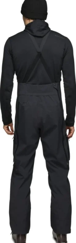 Black Diamond Factor Bibs haalari/toppahousut, Black