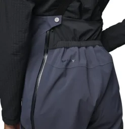 Black Diamond Factor Bibs naisten haalari/toppahousut, Charcoal