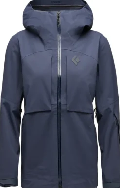 Black Diamond Factor Shell naisten takki, Charcoal