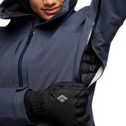 Black Diamond Factor Shell naisten takki, Charcoal