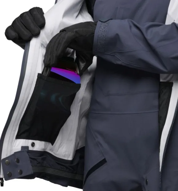 Black Diamond Factor Shell naisten takki, Charcoal