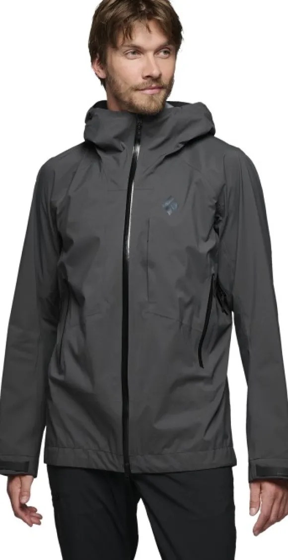 Black Diamond Highline Stretch Shell takki, Anthracite