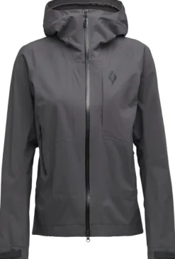 Black Diamond Highline Stretch Shell naisten takki, Anthracite