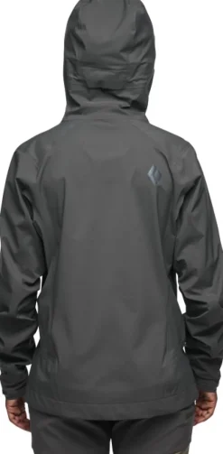 Black Diamond Highline Stretch Shell naisten takki, Anthracite