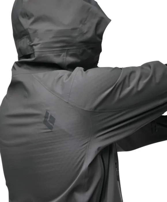 Black Diamond Highline Stretch Shell naisten takki, Anthracite