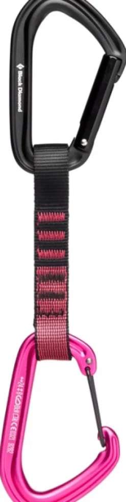 Black Diamond Hotforge Hybrid Quickdraw -kiinnike, 16 cm, pinkki