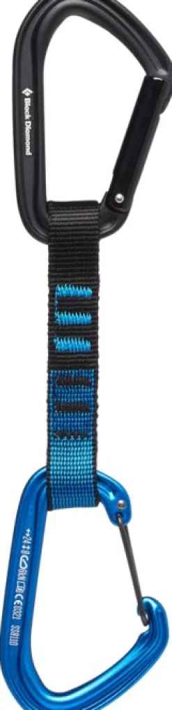 Black Diamond Hotforge Hybrid Quickdraw -kiinnike, 12 cm, sininen