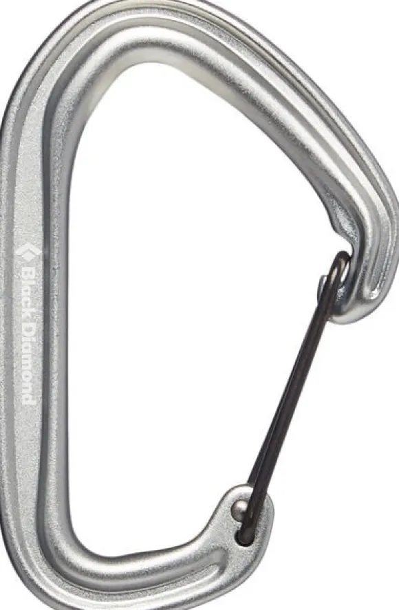 Black Diamond Hotwire Carabiner Light Gray