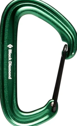 Black Diamond Litewire karabiinihaka, vihreä