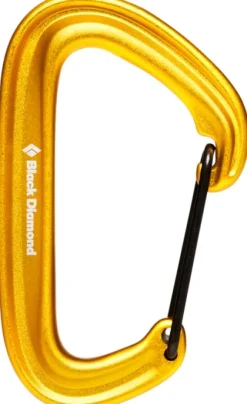 Black Diamond Litewire karabiinihaka, keltainen