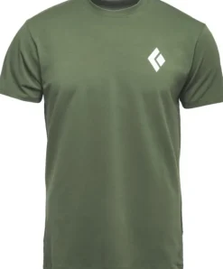 Black Diamond M Equipment For Alpinist SS Tee t-paita, vihreä
